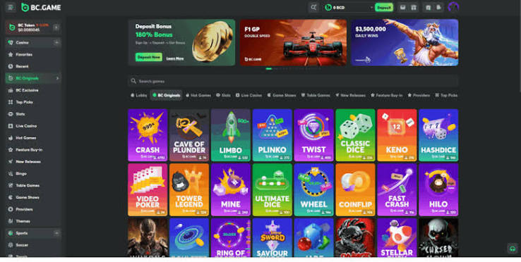 Discover the Thrilling World of BC.Game Platform